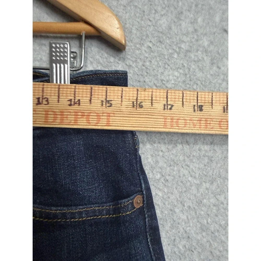Lucky Brand Jeans Mens 30x30 Blue Dark‎ Wash Classic Straight Leg Stretch Denim